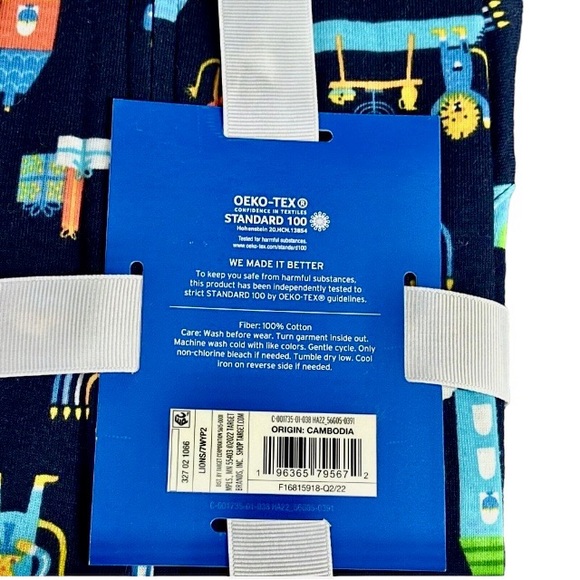 Target Family Sleep NWT 3-6 mo. Baby pj’s Hanukkah - Picture 3 of 4